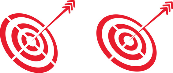 Target icon Art | Target icon vector. Target icon goal arrow vector | Arrow In The Target Vector | Target Icon Illustrations. Target icon	