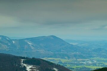 Few shots of mountains in winter, Beskydy