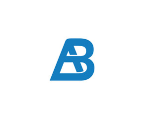 Obraz premium BA AB LOGO DESIGN VECTOR TEMPLATE