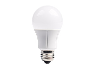 a light bulb with a white base