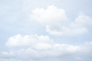 blue sky with cloud. natural background with copy space.