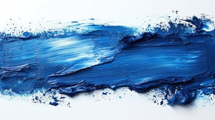 Watercolor images in blue tones painted on a white background for use in various designs.
