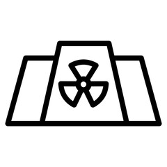 nuclear power plant line