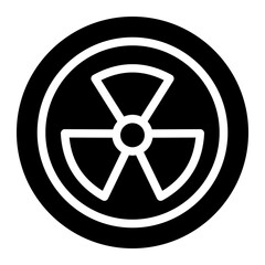 Fototapeta premium nuclear glyph