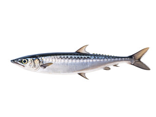 fish on white background