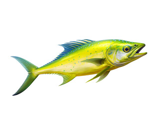 Naklejka premium fish isolated on white