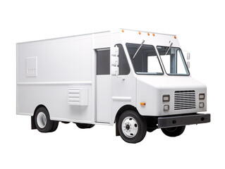 truck isolated on white