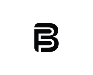 BF FB LOGO DESIGN VECTOR TEMPLATE