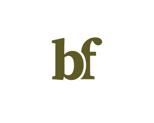 BF LOGO DESIGN VECTOR TEMPLATE