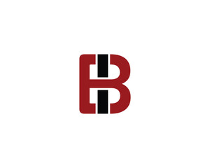 Obraz premium BI IB LOGO DESIGN VECTOR TEMPLATE