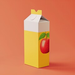 Juice packaging mockup