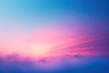 Obraz premium Minimalist abstract blue colorful gradients. Great as a mobile wallpaper, background.