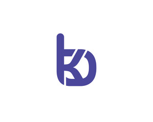 BK KB LOGO DESIGN VECTOR TEMPLATE