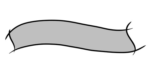 grey lower third with black lines abstract shape template transparent background