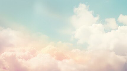 gentle soft rainbow background illustration serene dreamy, whimsical calming, soothing ethereal...