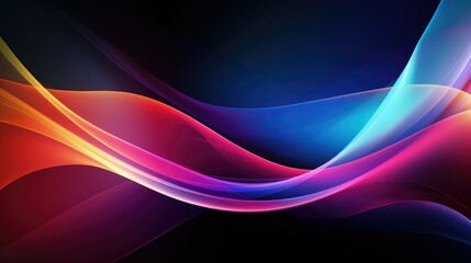 vibrant curve dynamic background illustration colorful flow, wave smooth, gradient shape vibrant curve dynamic background