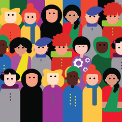 Happy women's day 2024 - Invest in women: Accelerate progress - All women are equal