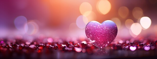 Love, heart made of diamond, gems, precious stones, centered, heart in love, Valentine's Day