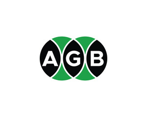 AGB LOGO DESIGN VECTOR TEMPLATE