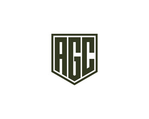 Fototapeta premium AGC LOGO DESIGN VECTOR TEMPLATE