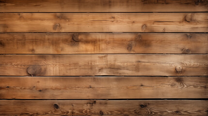 Fototapeta premium Wooden Texture. Close up of wall made of wooden planks