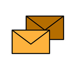 envelope/message icon vector illustration 