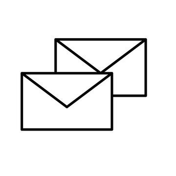 envelope/message icon vector illustration 