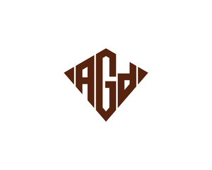 AGD LOGO DESIGN VECTOR TEMPLATE