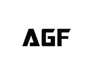 AGF LOGO DESIGN VECTOR TEMPLATE