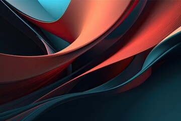 3d render, abstract background with folded textile ruffle, colorful cloth macro, wavy fashion wallpaper