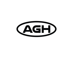 AGH LOGO DESIGN VECTOR TEMPLATE