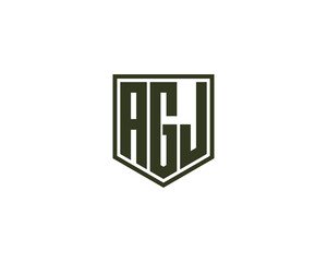 AGJ LOGO DESIGN VECTOR TEMPLATE