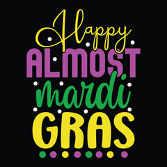 mardi gras svg and t-shirt design