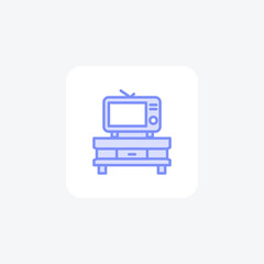 TV color outline icon outline icon, pixel perfect