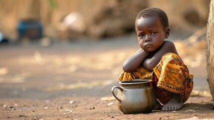 Poor Child of Africa
