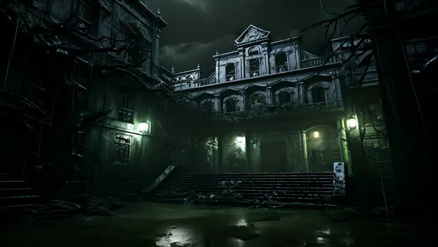 Venture into an abandoned asylum where time stands still, rooms shift and rearrange themselves, revealing the haunting memories of its former inhabitants.