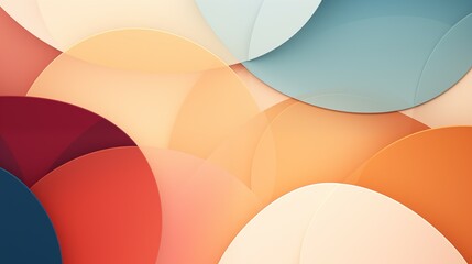 A wallpaper or screensaver to create the abstract background with colorful circles texture.