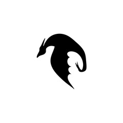 Dragon Cute Silhouette