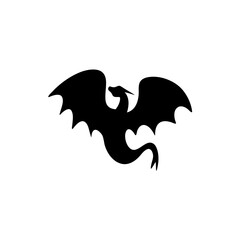 Dragon Cute Silhouette
