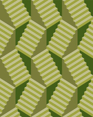 Stair Army pattern seamless. Steps military background. soldier protective texture