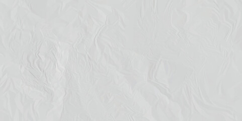 White crumpled paper texture . White wrinkled paper texture. White paper texture . White crumpled and top view textures can be used for background of text or any contents .