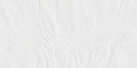 White crumpled paper texture . White wrinkled paper texture. White paper texture . White crumpled and top view textures can be used for background of text or any contents .