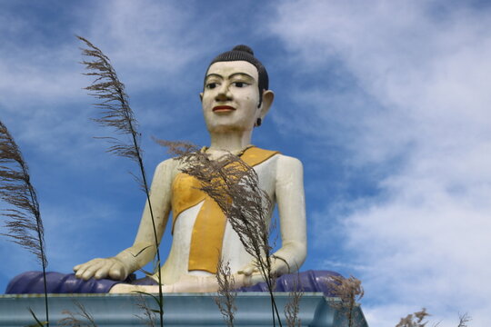golden buddha statue