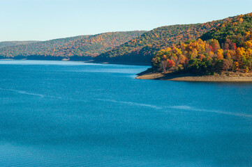 Fototapeta premium Allegheny National Forest Overlook of the Allegheny River in Pennsylvania