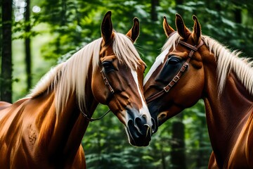 Obraz premium close up of a horse