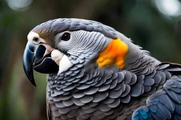Fototapeta premium red and yellow macaw