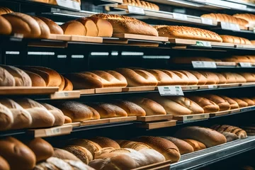 Photo sur Plexiglas Boulangerie bread in the bakery