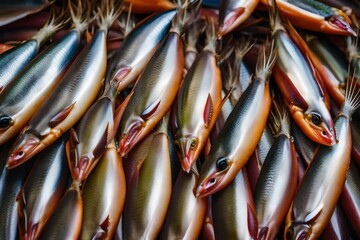 Obraz premium fish on the market