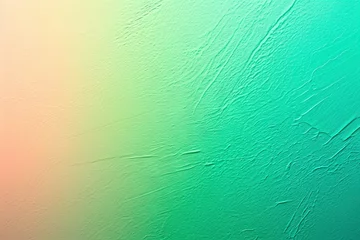 Foto op Canvas Minimalist luxury abstract green colorful gradients. Great as a mobile wallpaper, background. © Merilno