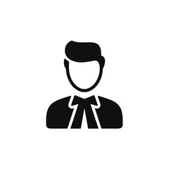 Advocate icon isolated on transparent background. Lawyer icon